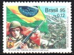 Sellos de America - Brasil -  50th  ANIVERSARIO  DE  LA  TOMA  DEL  MONTE  CASTELLO.  Scott 2526.