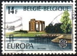 Stamps : Europe : Belgium :  MONUMENTO  A  LOS  CAÍDOS  EN  LA  GUERRA,  NIEUPORT.  Scott 986.