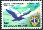 Stamps Belgium -  25th  ANIVERSARIO  DEL  DISTRITO  112  DEL  CLUB  LEÓN.  Scott 983.