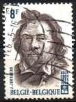 Stamps : Europe : Belgium :  JACOB  JORDAENS.  Scott 627.
