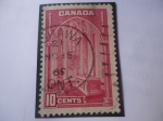 Stamps Canada -  Edificio del Parlamento-Ottawa - Cámara Conmemorativa