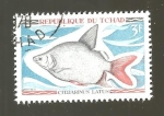 Stamps : Africa : Chad :  INTERCAMBIO