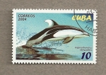 Stamps Cuba -  Pez Lagenorhrinchus obliquidens