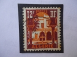 Stamps : Africa : Algeria :  Patio del Museo Nacional del Bardo (Túnez)