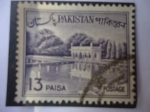 Stamps : Asia : Pakistan :  Shalimar- Shalimar garden- Lahore - Patrimonio de la Humanidad - UNESCO.