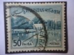 Stamps : Asia : Pakistan :  Shalimar- Shalimar Garden- (Lahore) - Patrimonio de la Humanidad - UNESCO.