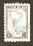 Sellos de America - Argentina -  MAPAS