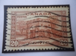 Stamps Canada -  Puerta del Fuerte Garry - Serie: Edición pictórica-1938.