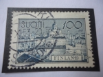 Stamps : Europe : Finland :  helsinki - Harbour