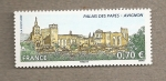 Stamps France -  Palacio de los Papas en Avignon