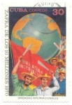 Stamps : America : Cuba :  brigadas internacionales