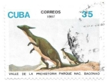 Stamps : America : Cuba :  dinosaurio