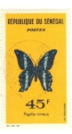 Stamps Senegal -  Mariposa