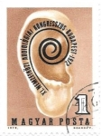 Stamps Hungary -  congreso audiología