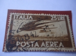 Stamps Italy -  Vuelo de Golondrina -Serie:Democrático.