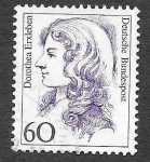 Stamps Germany -  1481 - Mujeres Famosas