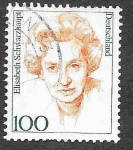 Stamps Germany -  1724 - Mujeres Famosas