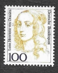 Stamps Germany -  1725 - Mujeres Famosas