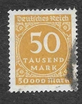 Stamps Germany -  239 - Número