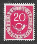 Stamps Germany -  677 - Número