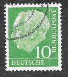 Stamps : Europe : Germany :  708 - Theodor Heuss