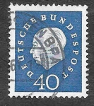 Stamps Germany -  796 - Theodor Heuss