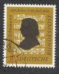 Sellos de Europa - Alemania -  743 - Centenario de la Muerte de Robert Schumann