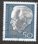 Stamps Germany -  975 - Heinrich Lübke