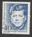 Stamps Germany -  9N214 - John Fitzgerald Kennedy