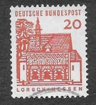 Stamps Germany -  905 - Edificios Alemanes