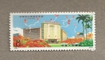 Stamps China -  Gran edificio