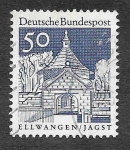 Stamps : Europe : Germany :  943 - Edificios Alemanes