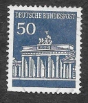 Stamps Germany -  955 - Monumentos