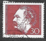 Stamps Germany -  968 - Ernst Werner M. von Siemens