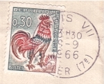 Stamps France -  Simbolo galo