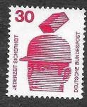 Stamps Germany -  1078 - Prevención de Riesgos