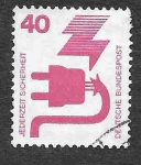 Stamps Germany -  1079 - Prevención de Riesgos