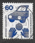 Stamps Germany -  1081 - Prevención de Riesgos