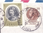 Stamps Italy -  serie- Artistas famosos