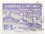 Stamps : America : Bolivia :  personaje