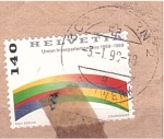 Stamps Switzerland -  Centenario Unión Interparlamentaria