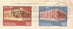 Stamps Switzerland -  serie- Europa