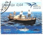 Stamps : Europe : Slovenia :  atunera