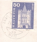 Stamps Switzerland -  Basel
