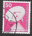 Stamps Germany -  1175 - Antena Parabólica