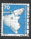 Stamps Germany -  1177 - Construcción de Barcos