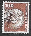 Stamps Germany -  1179 -  Excavadora de Carbón Bituminosa