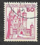 Stamps Germany -  1236 - Castillo de Neuschwanstein