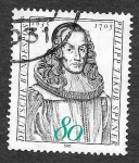 Stamps Germany -  1433 - Philipp Jakob Spener