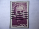 Stamps Israel -  Primera ministra Golda Meir (1898-1978) - Dama de Hierro - serie:Personalidades Históricas.